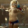 Single woman Wellston